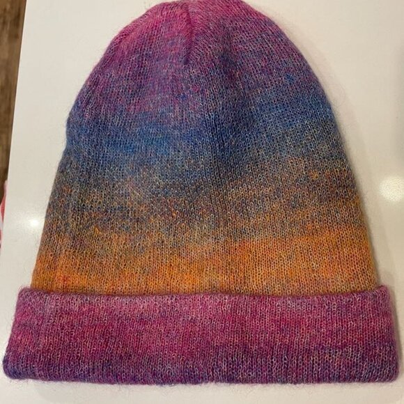 Supreme Gradient Mohair Beanie – Multicolor - Picture 2 of 2